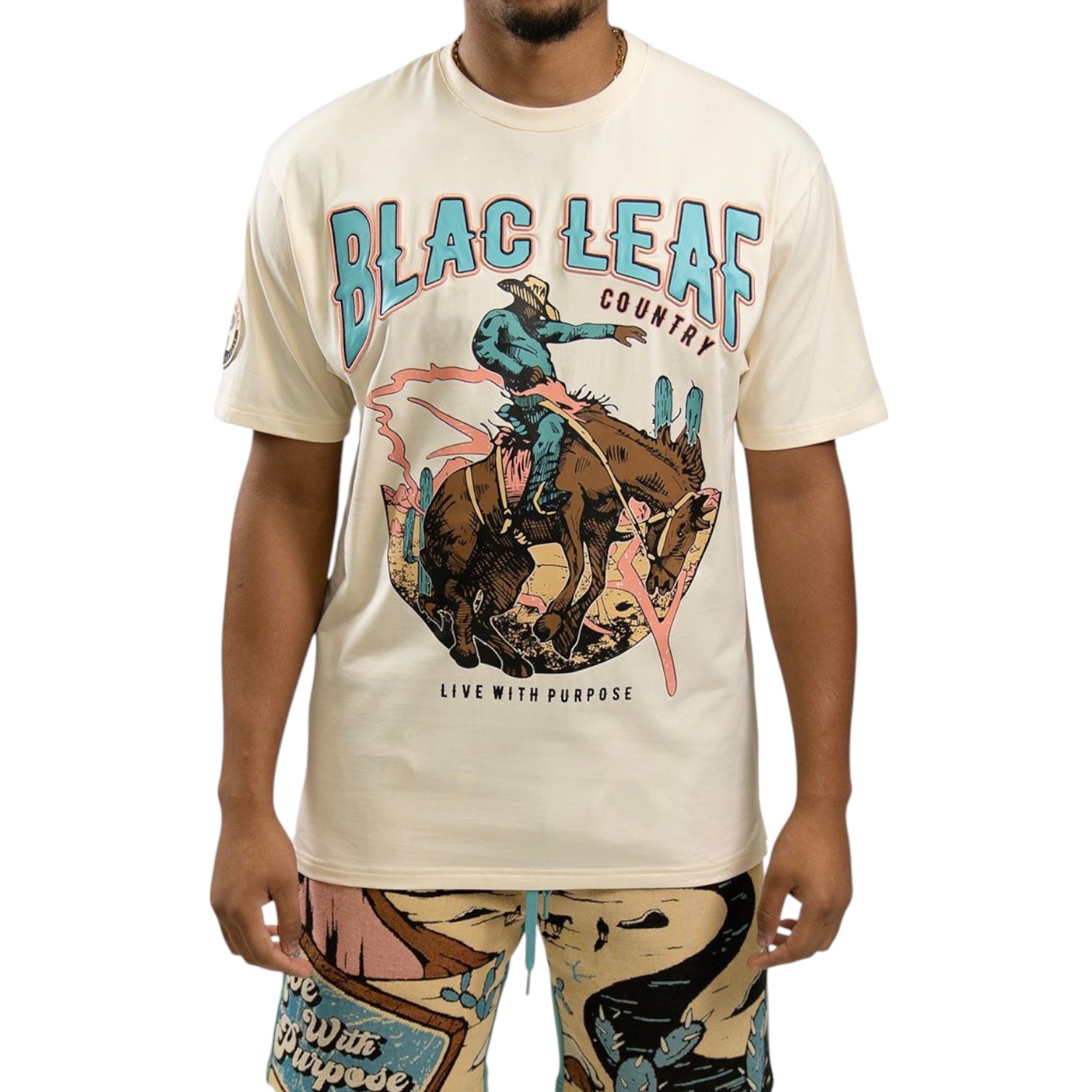 BLAC LEAF: For The Brave SS Tee 009